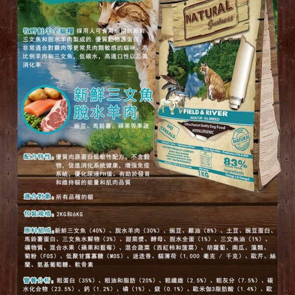 鮭羊成分表2kg 羊鮭🐑🐟️2KG