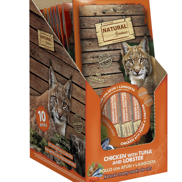 鮪🐟️龍蝦🐔肉貓條560g