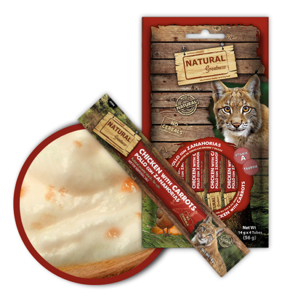 紅蘿蔔🐔肉貓條560g