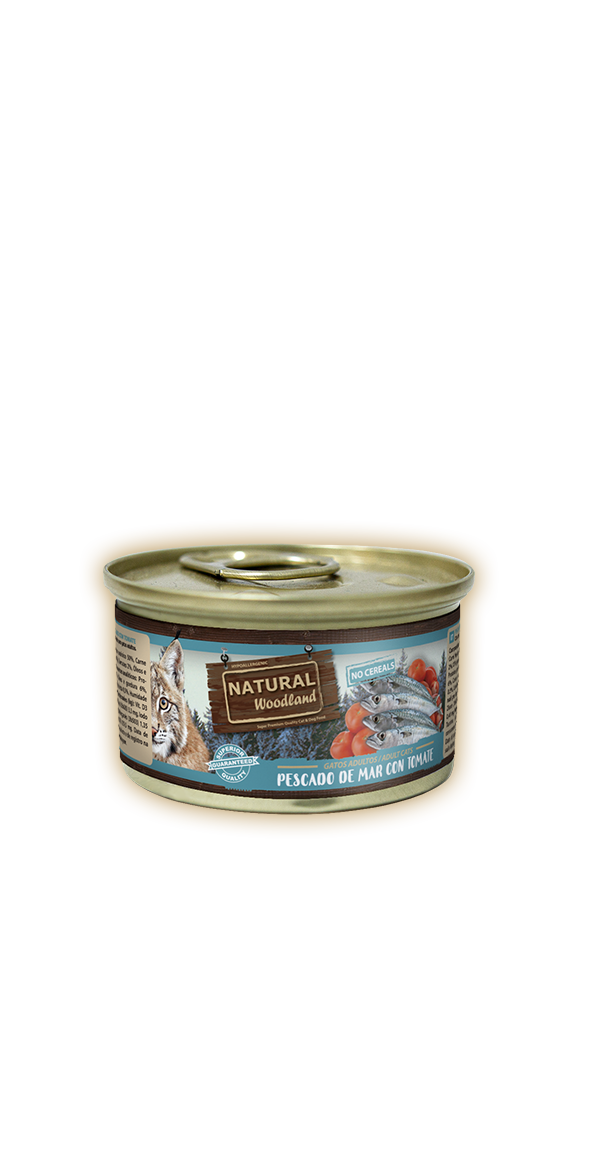 woodland_latas_gato_pescadomar 🍅海🐟️罐頭85g